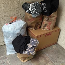 teenage Girl,/young women Clothes, Size 7 and facemasks box