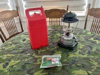 Vintage Coleman Powerhouse Dual Fuel Lantern.