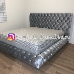 $699 Brand New King Bed Frame With Mattress (Read Description Below)