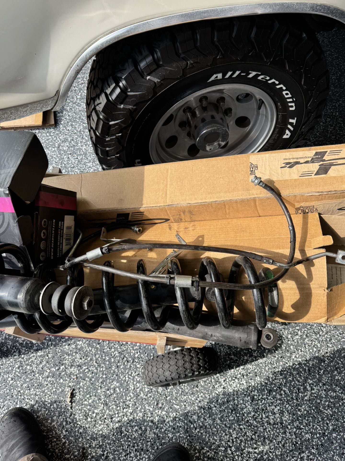 F250 Original Suspension