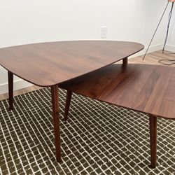 Article Coffee Table Set-Walnut