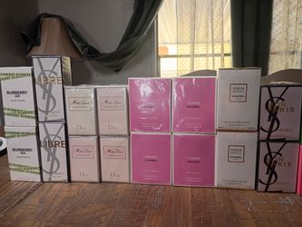 New colonges/perfumes 100ml