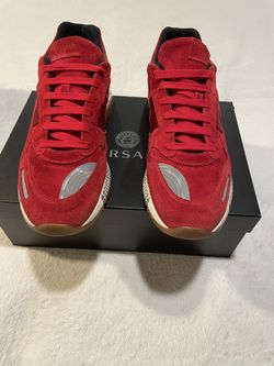 Versace Red Sport Shoe