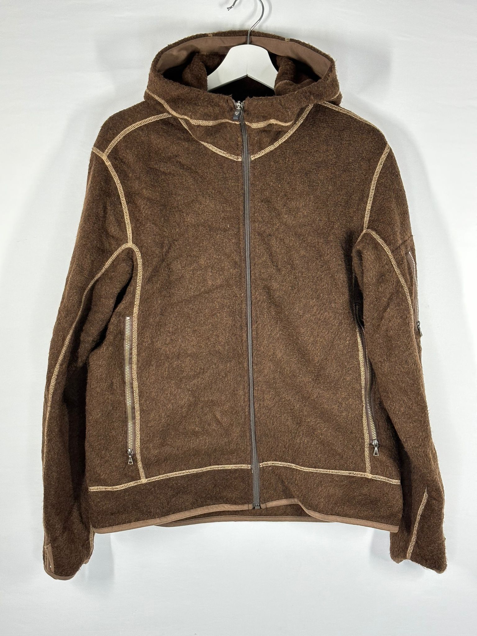Kuhl Alfpaca Fleece Mens Jacket Full Zip RN108846 Size M #413