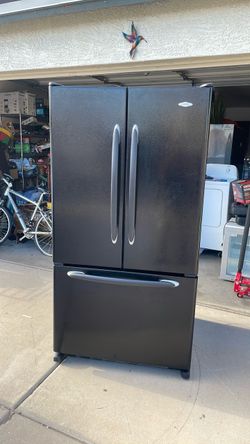 Whirlpool Black French Door Refrigerator