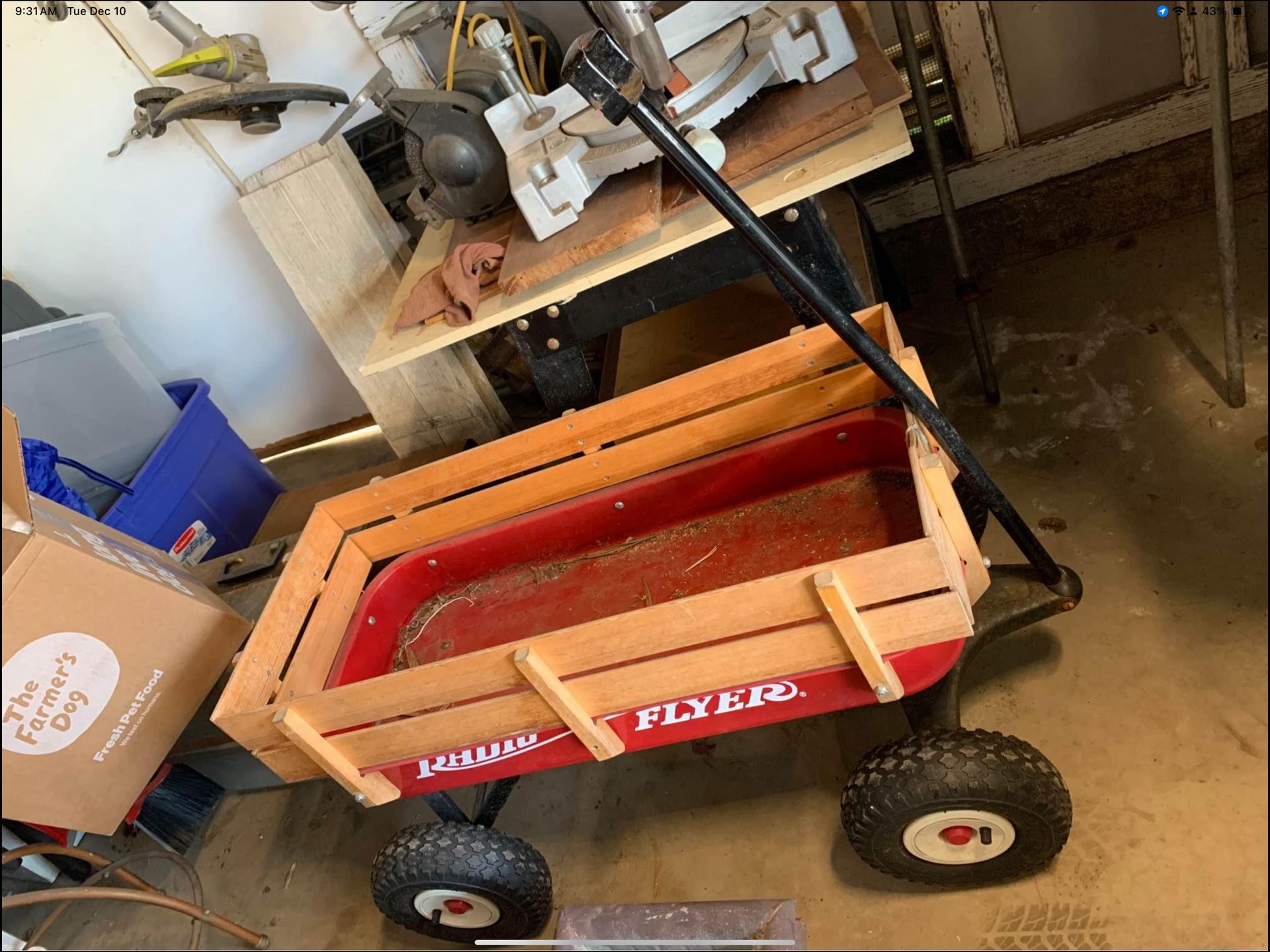 Radio Flyer Fenced Wagon