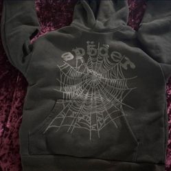 Black Sp5der Hoodie New