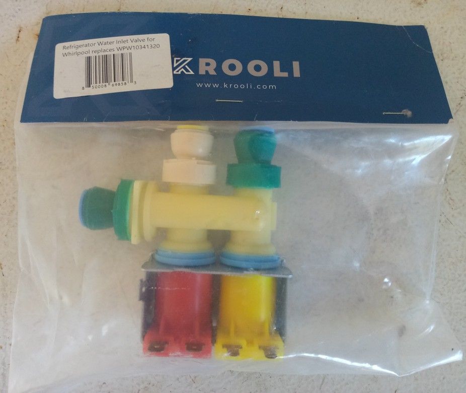 New Water Valve for Fridge $100