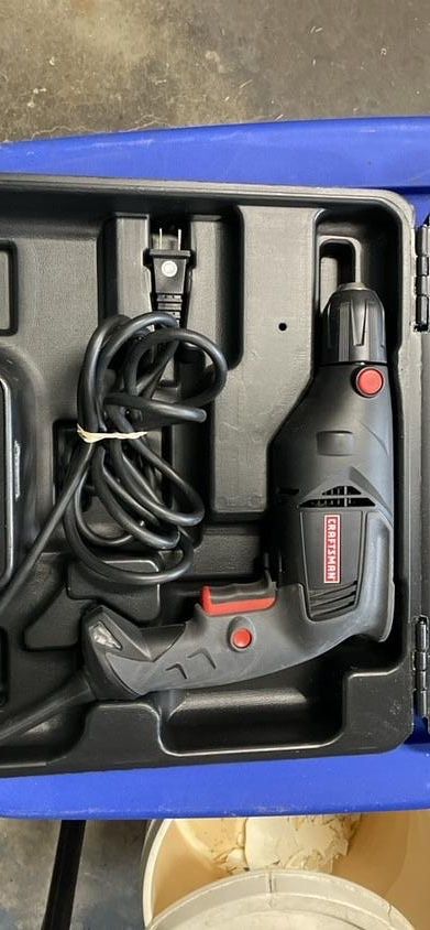Craftsman 3/8” Drill Model No. (contact info removed)41 with case