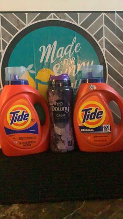 2-Detergent 80oz 2-Downy scent booster 18.2oz all for $33