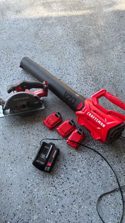 Craftsman V20 Blower and Circular Saw Bundle