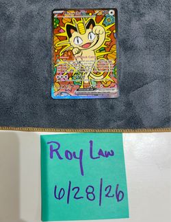 Meowth ex 121/088 SIR - $150