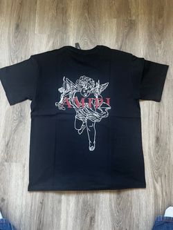 Amiri Angel Graphic T-Shirt Black
