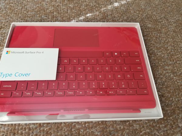 Microsoft Surface Pro 4 Type Keyboard In Red For Sale In Seattle