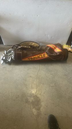 Vintage Golf Bag And Clubs (2 Sets )