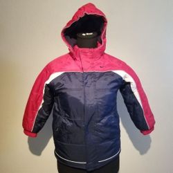 VINTAGE NIKE KIDS BOMBER JACKER REVERSIBLE SIZE 7. (SHD)