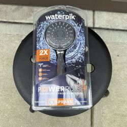 WATERPIK Power Pulse- 6 Spray Handheld Shower 