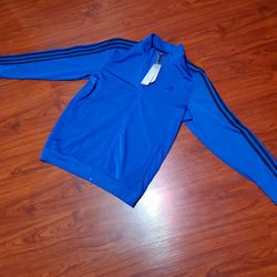 Adidas Track Jacket-Brand New W Tags-Adult M 💯 Authentic-💨 Shipping 📦 Available 
