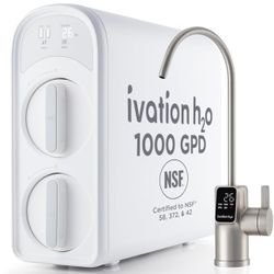 Iviation H2O 1000 GPD Reverse Osmosis Under Sink Water Purifier