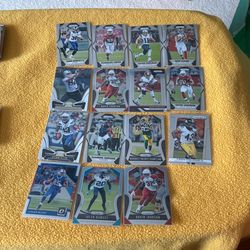 Random Lot Of Prism Football Cards (Big Names)