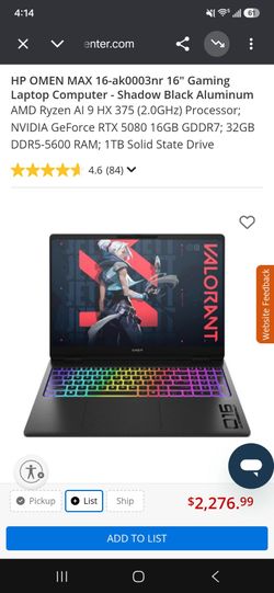 HP OMEN MAX 16 Gaming Laptop