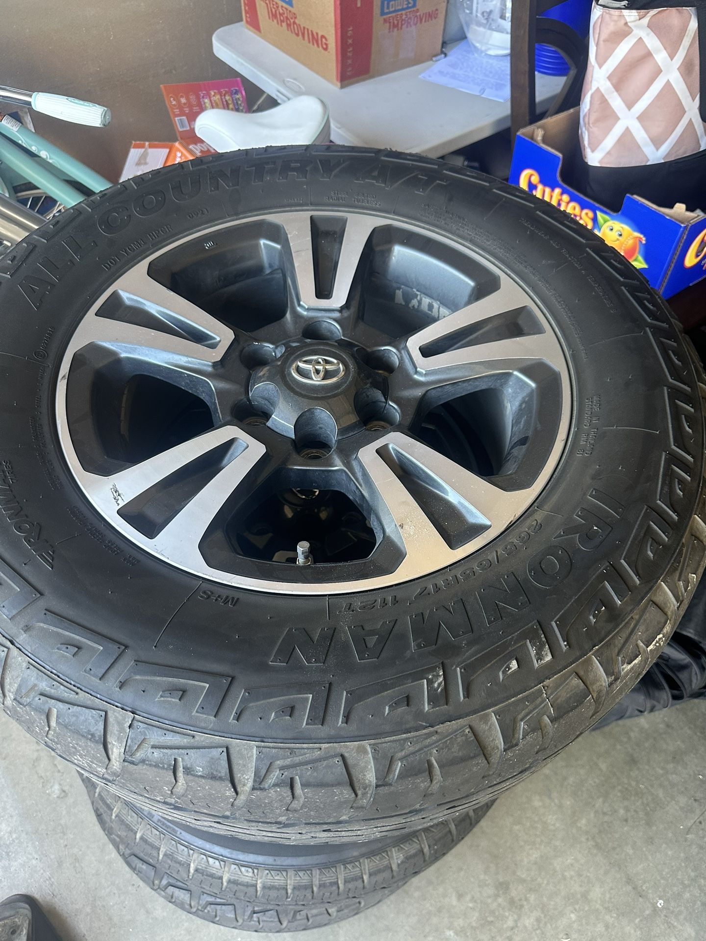 Stock Toyota Rims