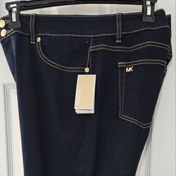 NEW WOMENS MICHAEL KORS JEANS SIZE 18