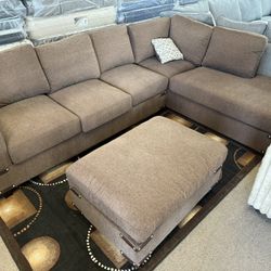 NEW BROWN SECTIONAL 