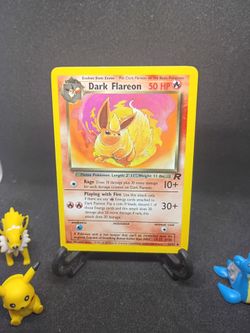Pokemon 1999 dark flareon team rocket lp