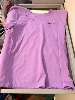 Lavender Medical Scrub Set