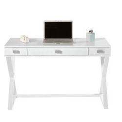 Writing Desk - Brand New, 34 X 47 X 20 Inches, White