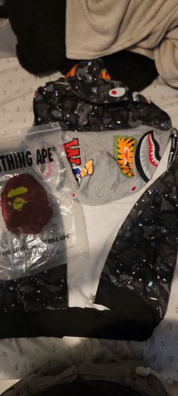 Bape black glow in the dark