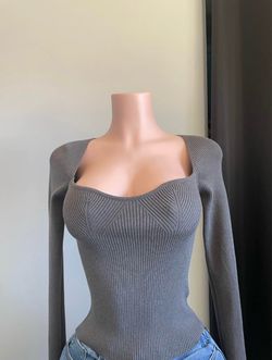 Charcoal grey long sleeve