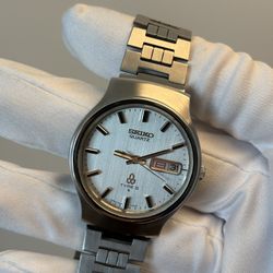 Seiko Quartz Type 2 Linen Silver Dial