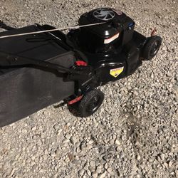 Like new, craftsman, platinum, self-propelled lawnmower