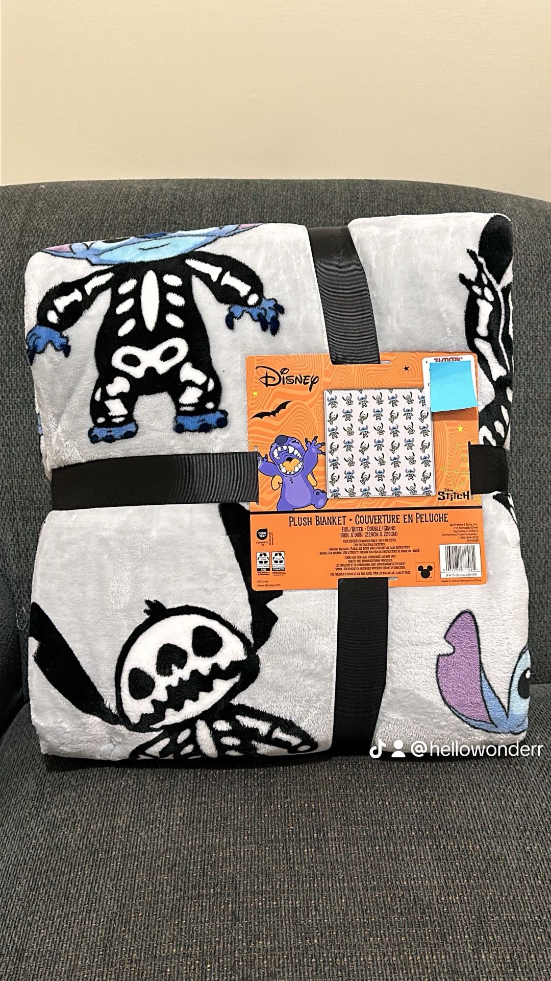 Stitch Twin And Full/queen Blanket