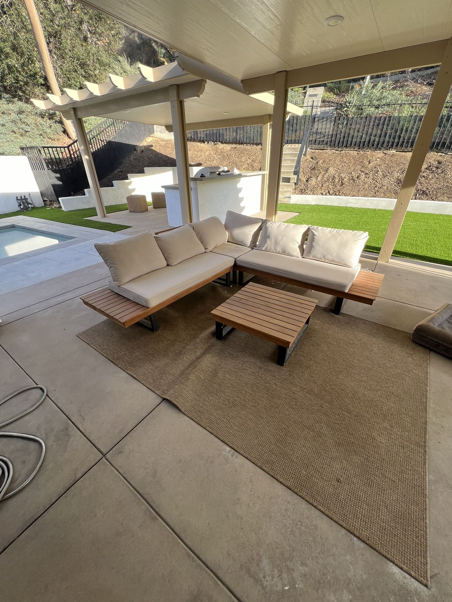 Abhipsa 5 - Person Outdoor Seating Group with Cushions