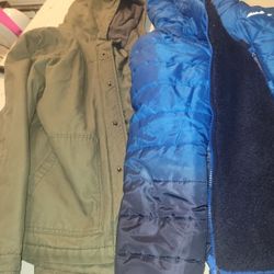 Boy Jackets And Sweaters Size 10-12 For 8, 9, 10 Year Regular Boy