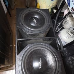15 Inch Skar Subs 1500 Watts Max In Pro Box