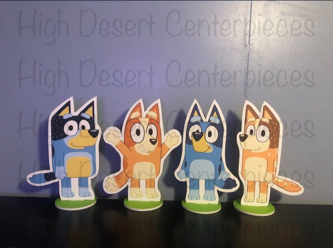 BLUEY CENTERPIECES 
