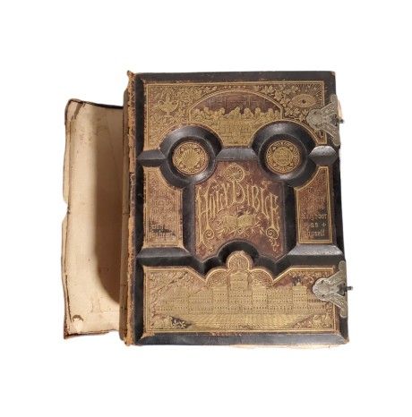 1884 Antique Bilble