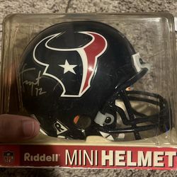 Zach Wigert Autographed helmet