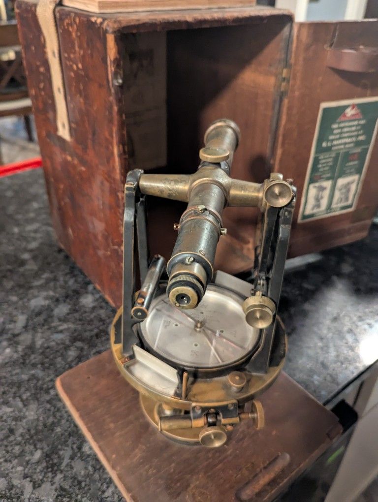 Antique Buff & Buff Engineer Surveyor