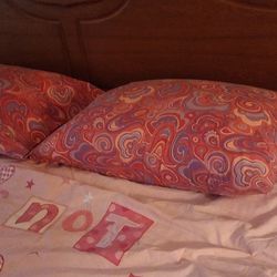 Pre-owned, Pink Bedding Full Size Smoke Free Home