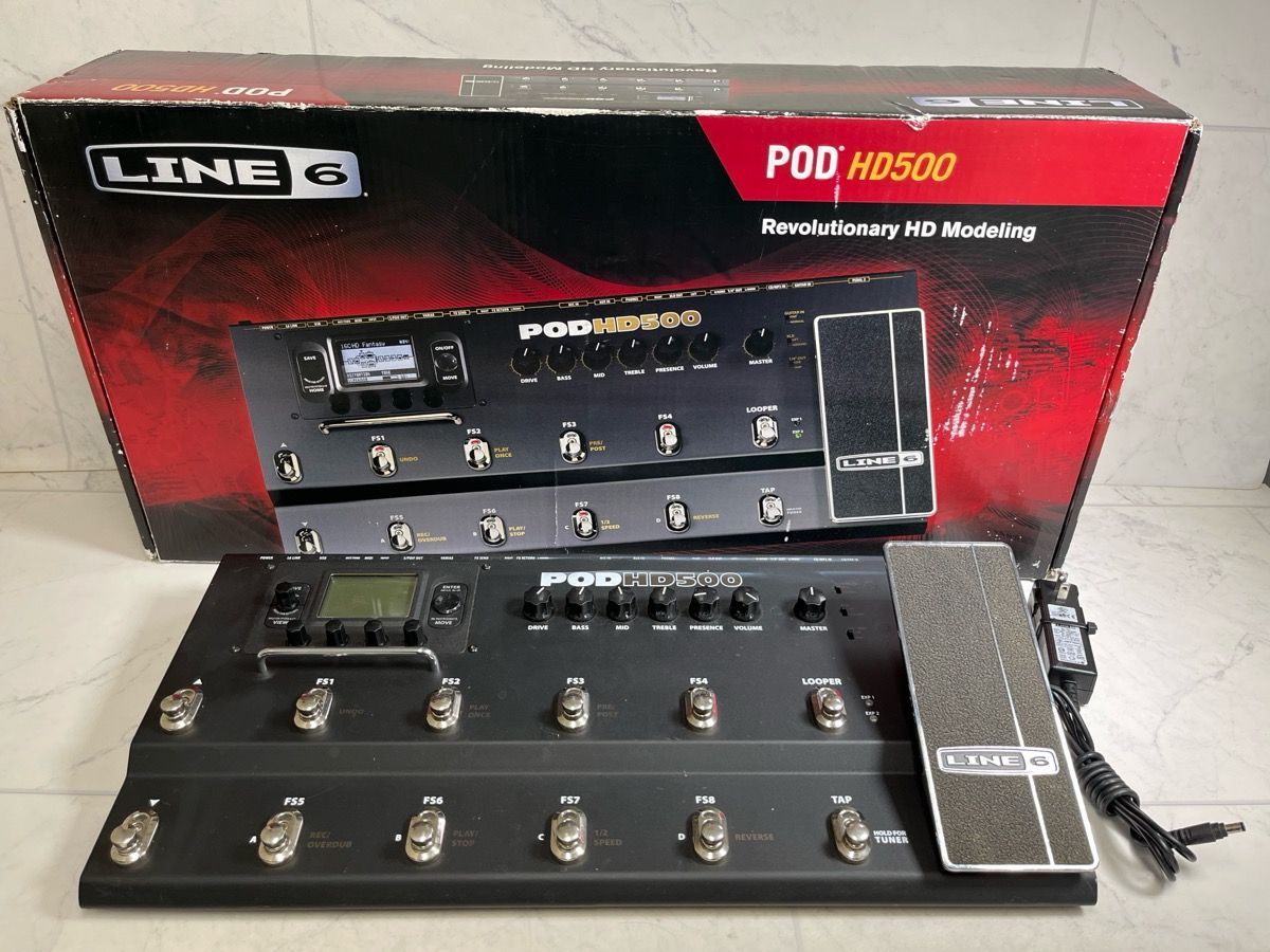 Line 6 POD HD500 Multi-Effect & Amp Modeler – Tested (A1G010500)