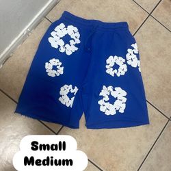 Demin Tear Shorts 