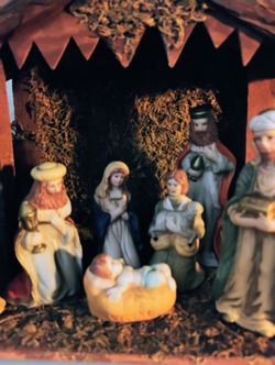 Nativity set