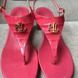 Ralph Lauren 7 M pink Shoes  