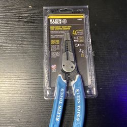 Klein Tools Klein-Kurve Heavy-Duty Wire Stripper / Cutter / Crimper Multi Tool, 8-20 AWG