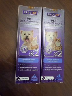 2 pack HICC PET Pet Eye Cleansing Gel (60 ml each,